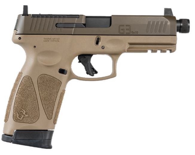 TAUR G3 9MM TAC 4.5 TAN 17RD - 556 Black Friday Promotion